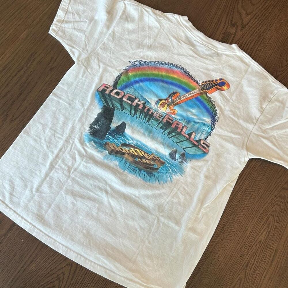 Hard-rock-cafe Men's White T-shirt